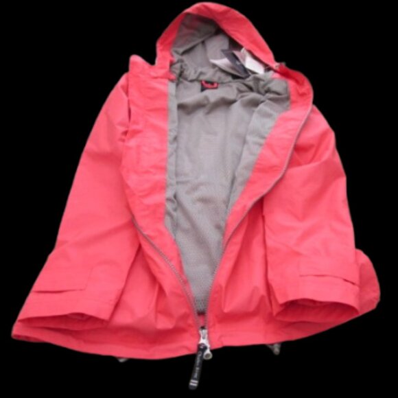 Charles River Apparel Women's Englander Waterproof Raincoat Jacket Coral Reflect - Picture 2 of 6